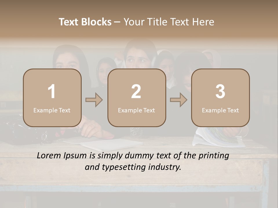 School Dress Afghanistan Literate Afghanistan Secondary School For Girls PowerPoint Template