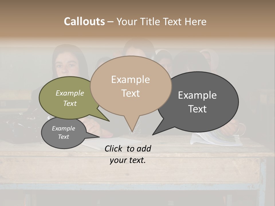 School Dress Afghanistan Literate Afghanistan Secondary School For Girls PowerPoint Template