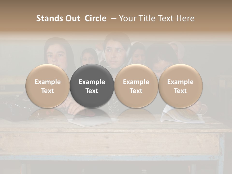 School Dress Afghanistan Literate Afghanistan Secondary School For Girls PowerPoint Template