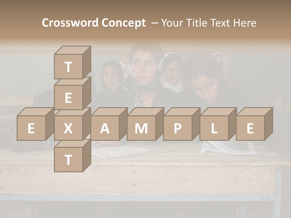 School Dress Afghanistan Literate Afghanistan Secondary School For Girls PowerPoint Template