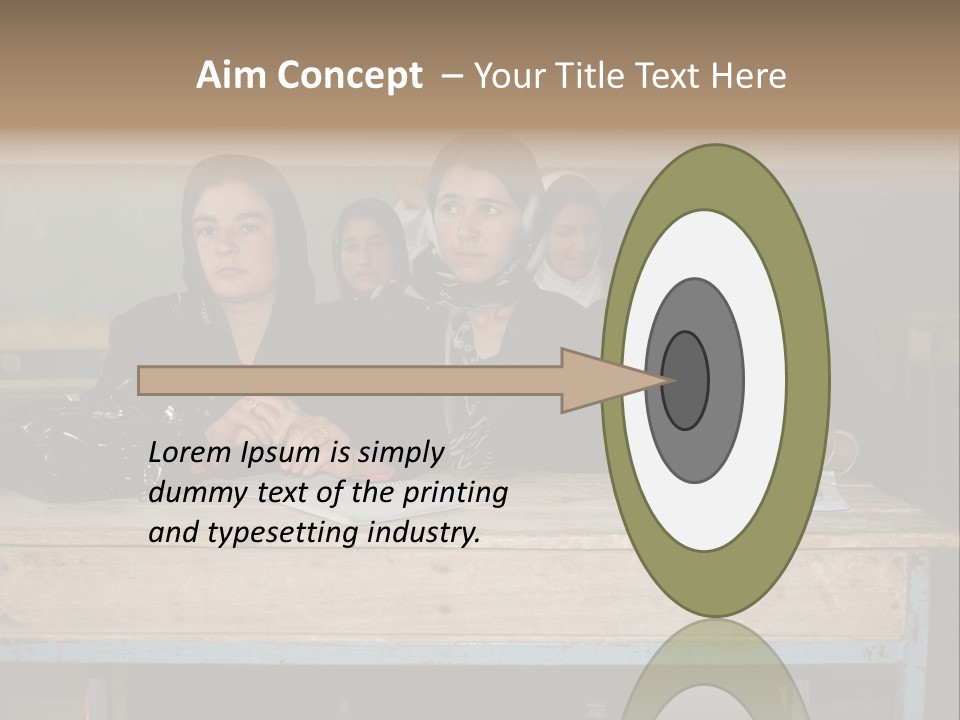 School Dress Afghanistan Literate Afghanistan Secondary School For Girls PowerPoint Template