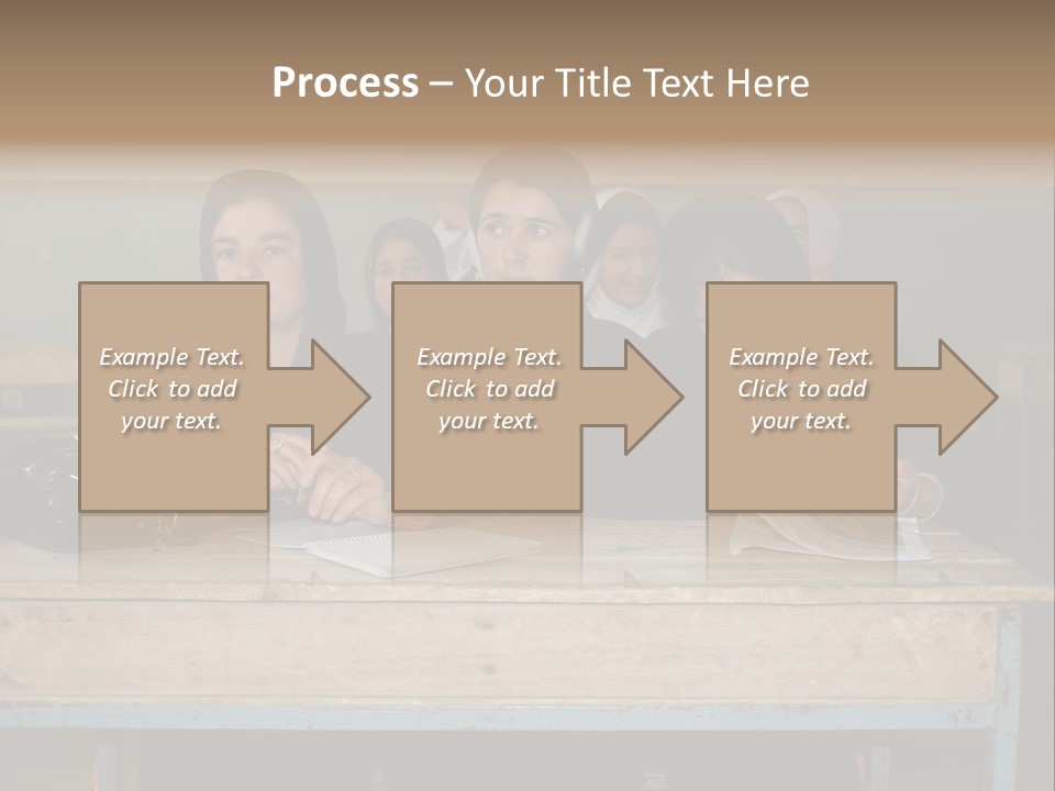 School Dress Afghanistan Literate Afghanistan Secondary School For Girls PowerPoint Template