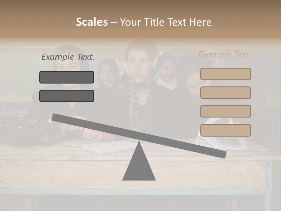 School Dress Afghanistan Literate Afghanistan Secondary School For Girls PowerPoint Template