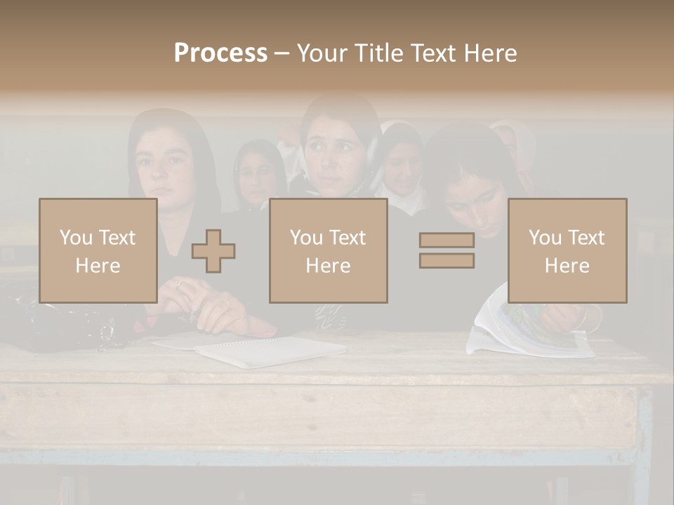 School Dress Afghanistan Literate Afghanistan Secondary School For Girls PowerPoint Template
