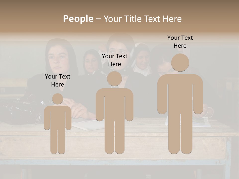 School Dress Afghanistan Literate Afghanistan Secondary School For Girls PowerPoint Template