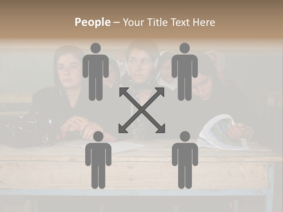 School Dress Afghanistan Literate Afghanistan Secondary School For Girls PowerPoint Template