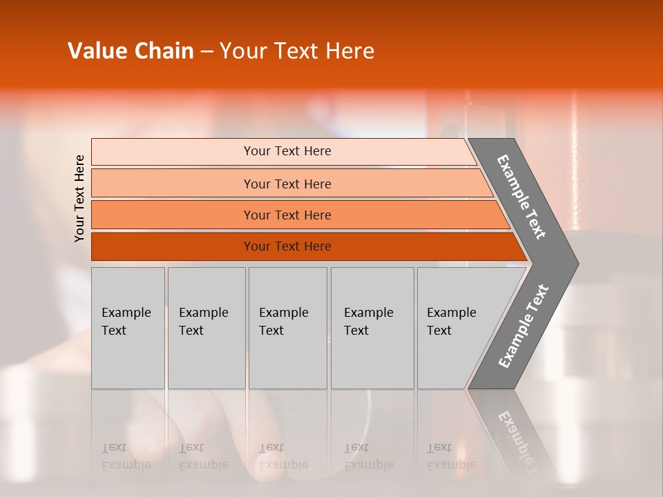 Machine Isolated Male PowerPoint Template
