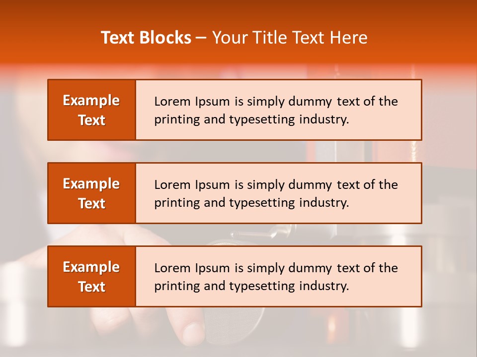 Machine Isolated Male PowerPoint Template