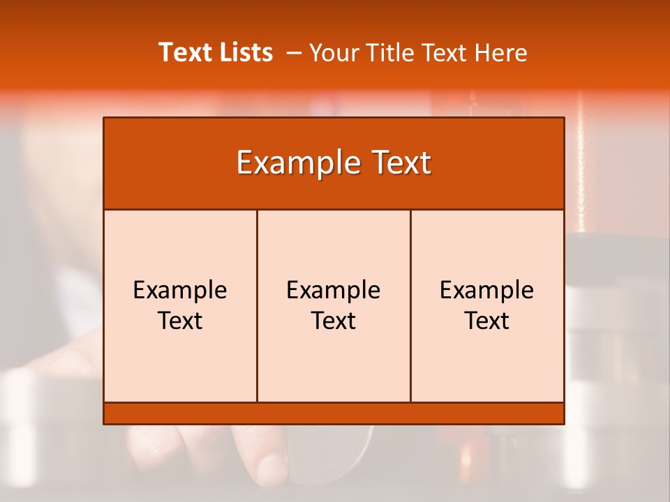 Machine Isolated Male PowerPoint Template