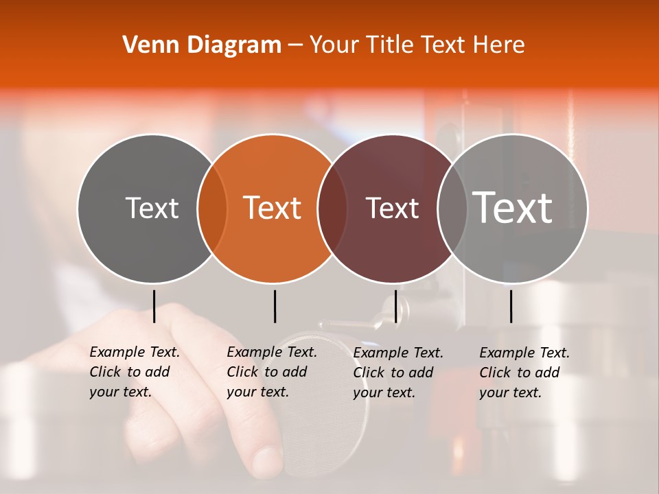 Machine Isolated Male PowerPoint Template