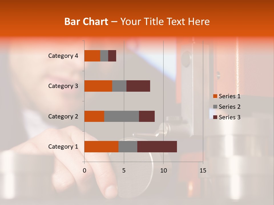 Machine Isolated Male PowerPoint Template