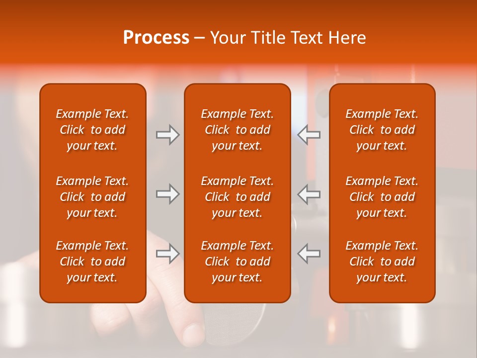 Machine Isolated Male PowerPoint Template