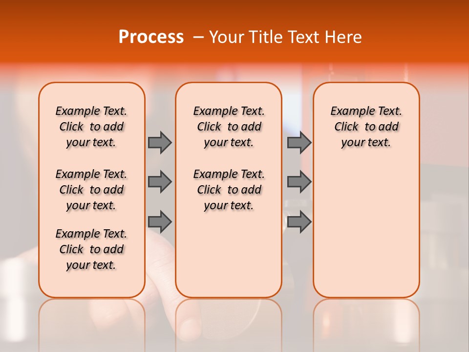 Machine Isolated Male PowerPoint Template