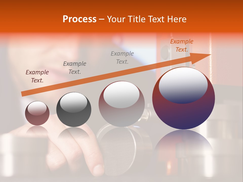 Machine Isolated Male PowerPoint Template