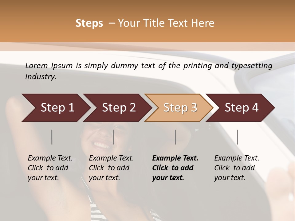Sunny Fresh Rent PowerPoint Template