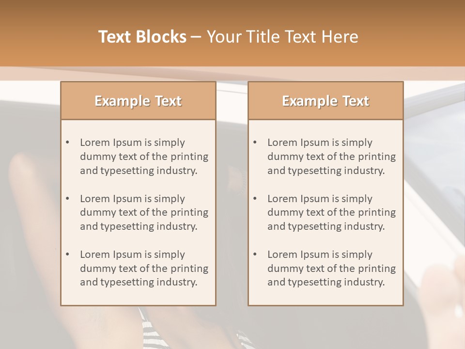 Sunny Fresh Rent PowerPoint Template