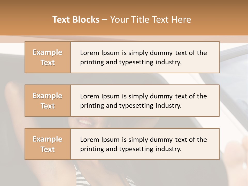 Sunny Fresh Rent PowerPoint Template