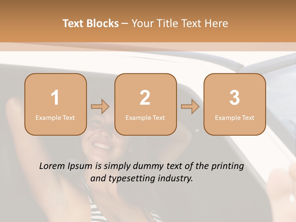 Sunny Fresh Rent PowerPoint Template