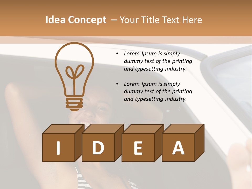 Sunny Fresh Rent PowerPoint Template