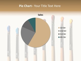 Watercolors Blue Paint PowerPoint Template