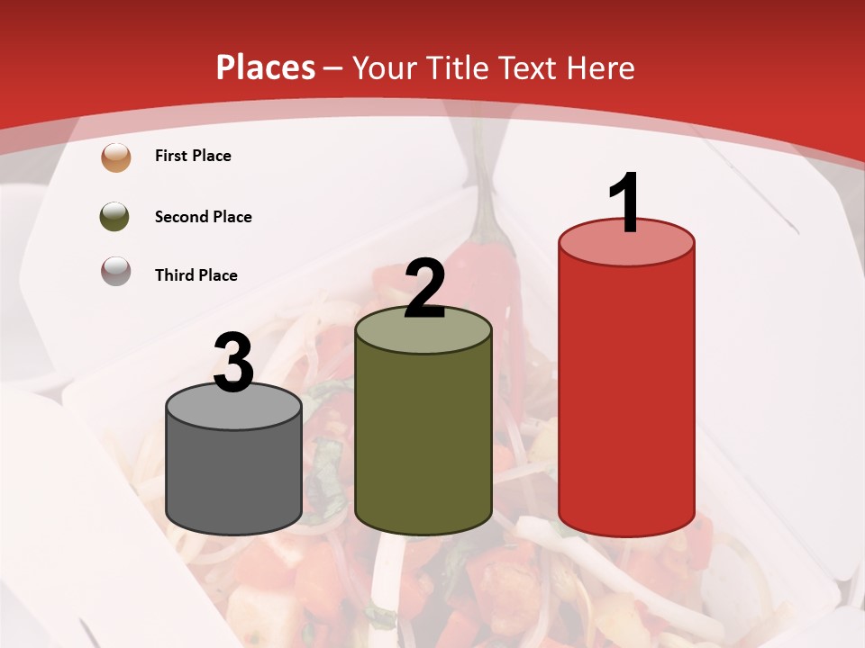 Noodle Carrot Egg PowerPoint Template