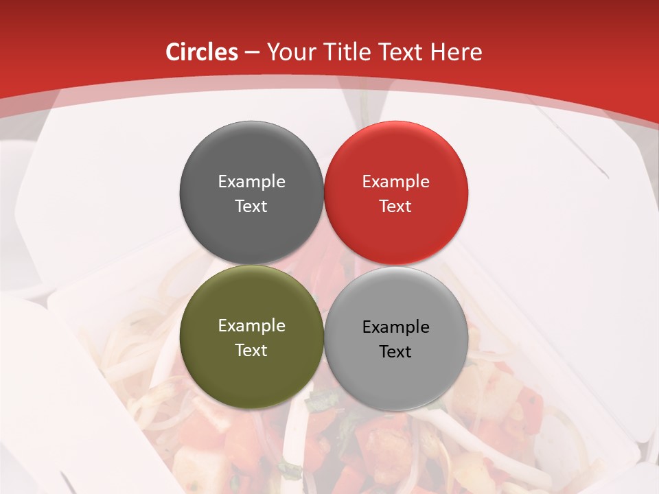 Noodle Carrot Egg PowerPoint Template