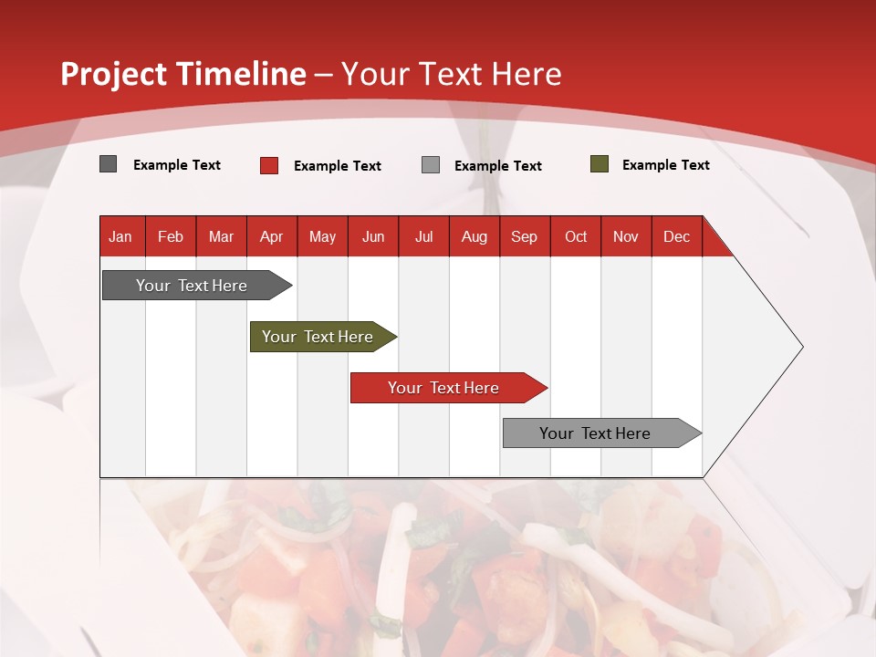 Noodle Carrot Egg PowerPoint Template