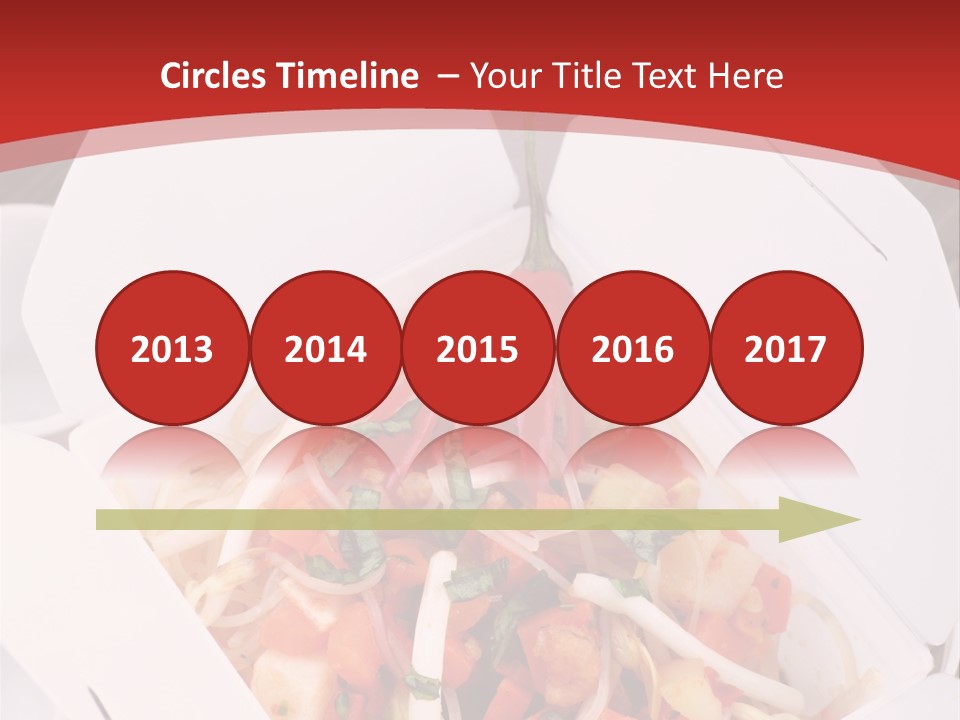 Noodle Carrot Egg PowerPoint Template