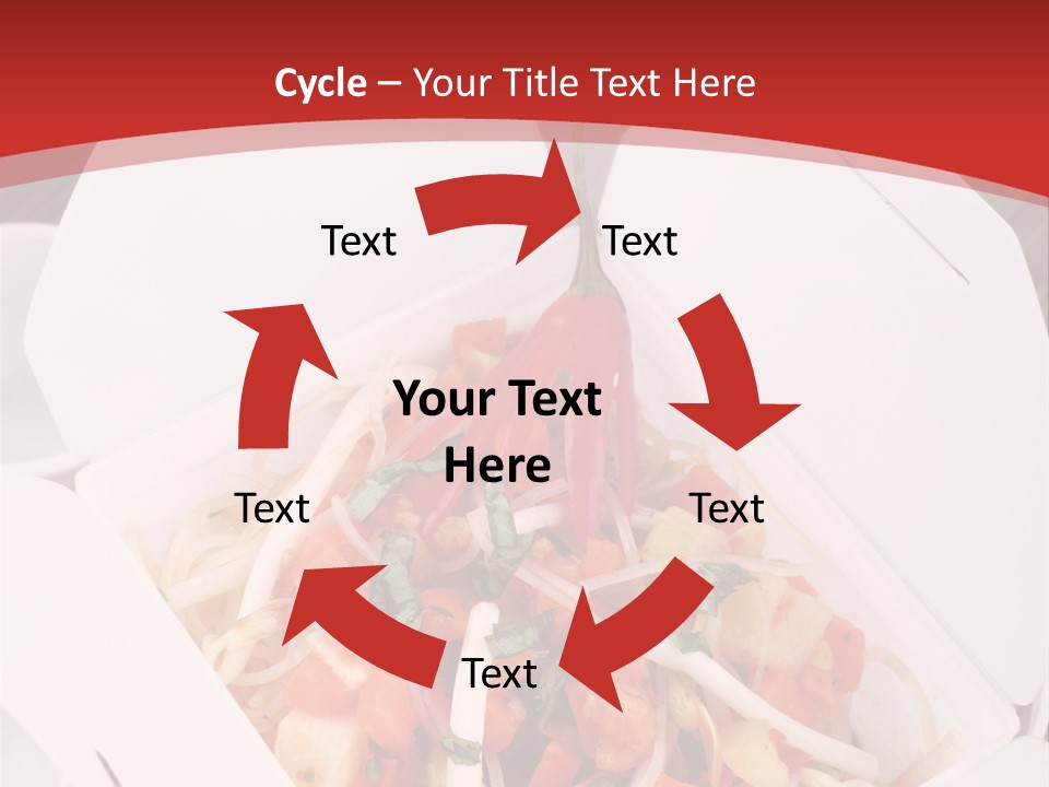 Noodle Carrot Egg PowerPoint Template