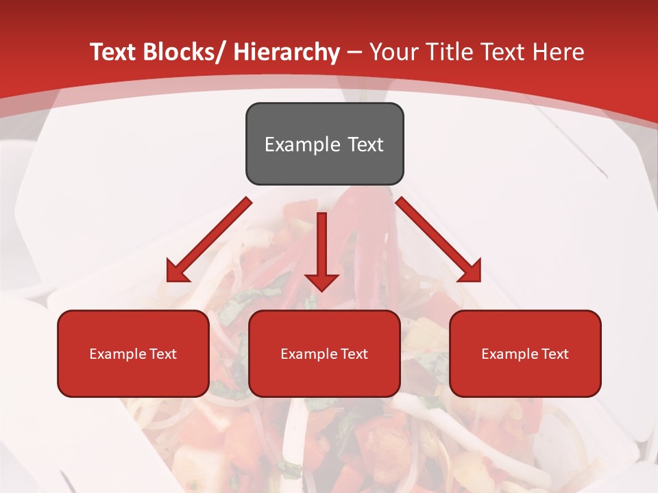Noodle Carrot Egg PowerPoint Template