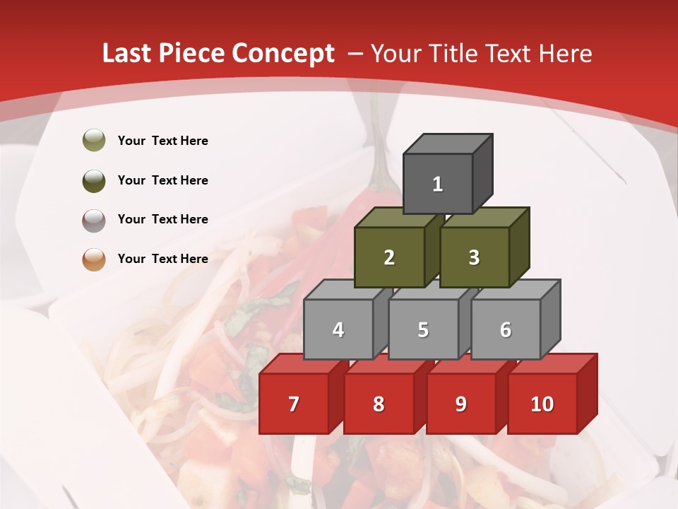 Noodle Carrot Egg PowerPoint Template