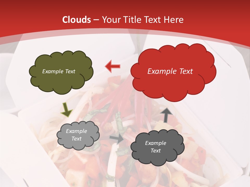 Noodle Carrot Egg PowerPoint Template