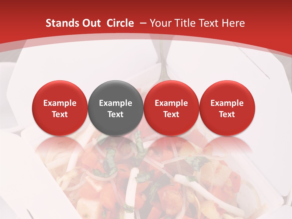 Noodle Carrot Egg PowerPoint Template