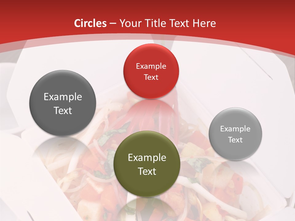 Noodle Carrot Egg PowerPoint Template