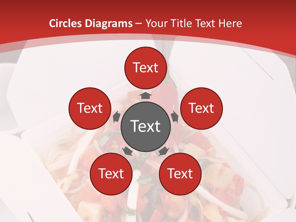 Noodle Carrot Egg PowerPoint Template