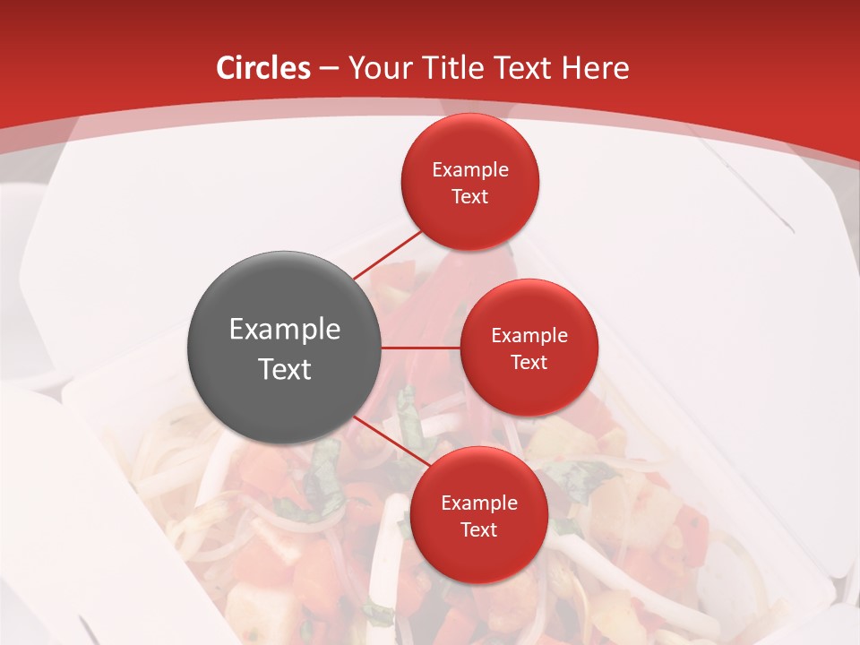 Noodle Carrot Egg PowerPoint Template
