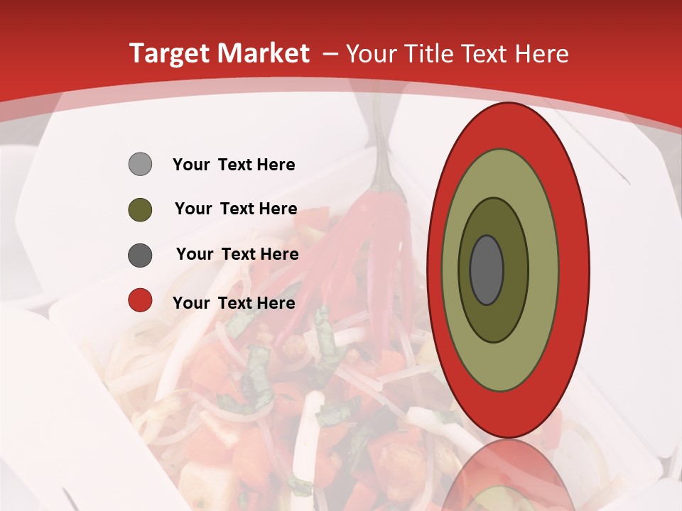 Noodle Carrot Egg PowerPoint Template