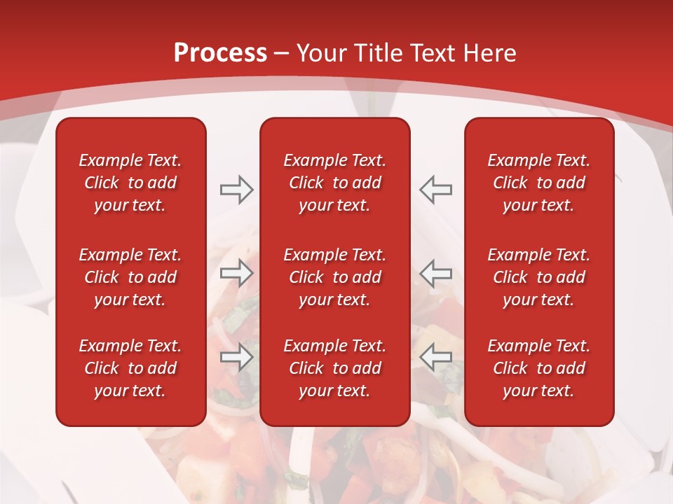 Noodle Carrot Egg PowerPoint Template