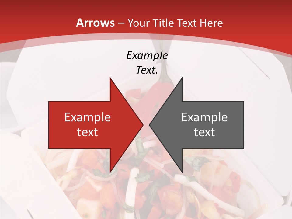 Noodle Carrot Egg PowerPoint Template