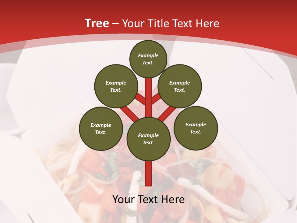 Noodle Carrot Egg PowerPoint Template