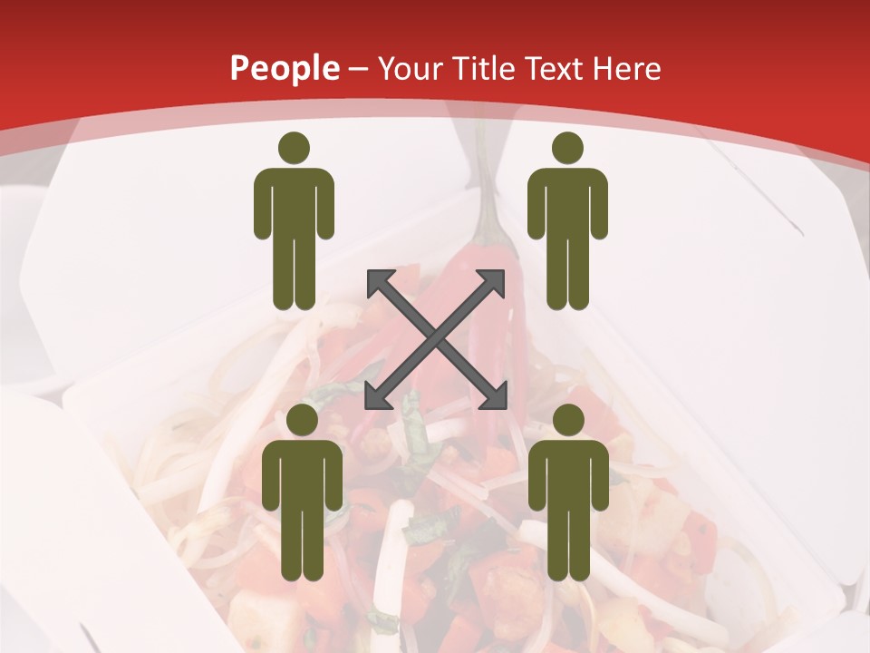 Noodle Carrot Egg PowerPoint Template