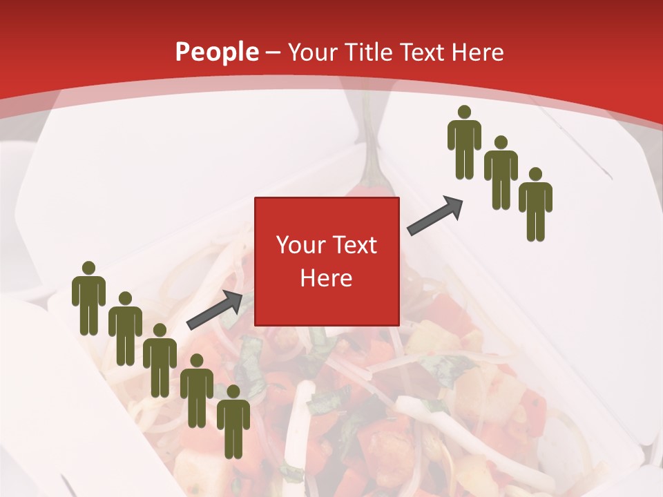 Noodle Carrot Egg PowerPoint Template