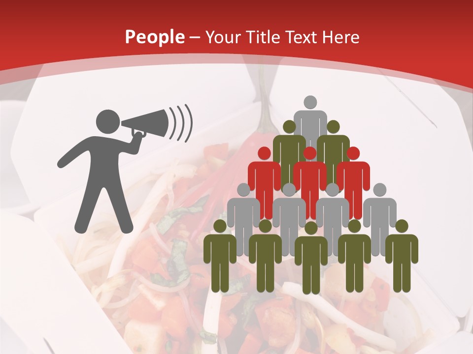 Noodle Carrot Egg PowerPoint Template