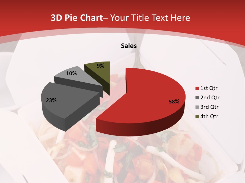 Noodle Carrot Egg PowerPoint Template
