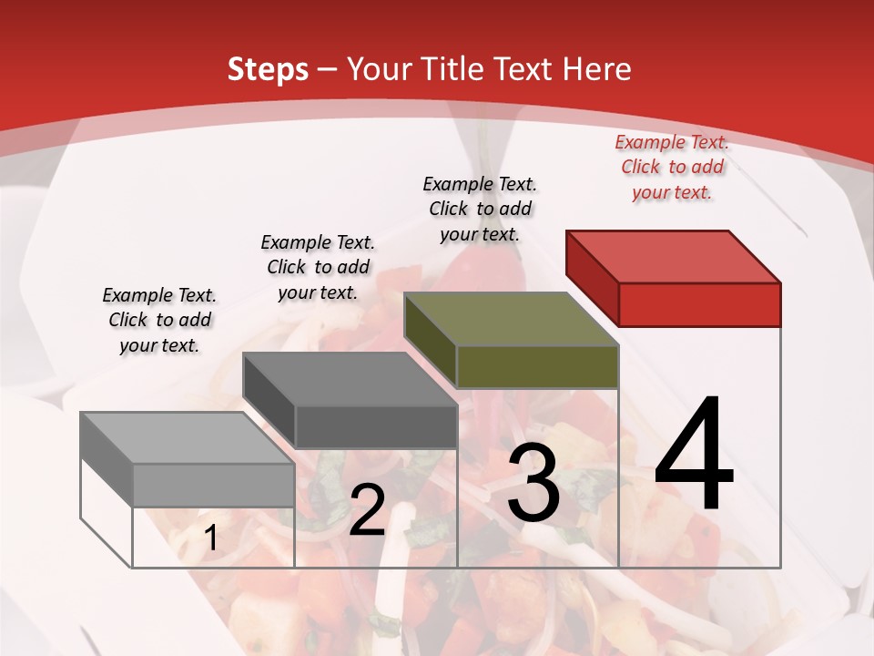 Noodle Carrot Egg PowerPoint Template