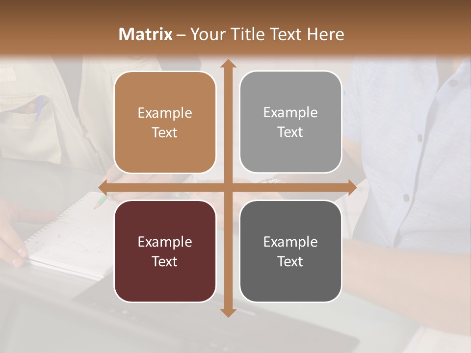 Discussing Retirement Persons PowerPoint Template