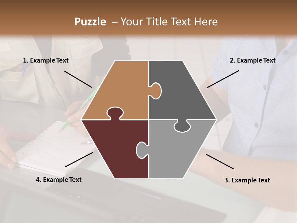Discussing Retirement Persons PowerPoint Template