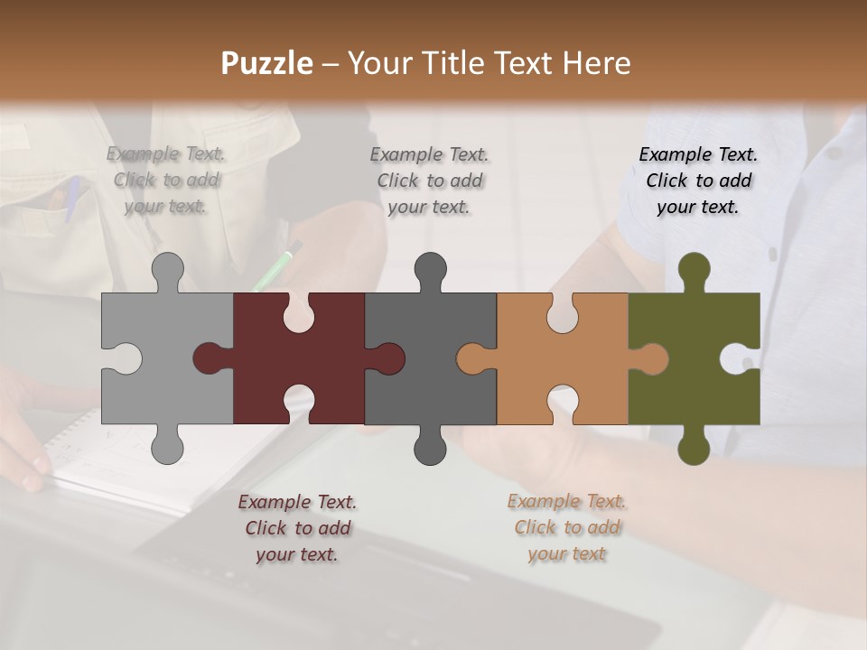 Discussing Retirement Persons PowerPoint Template
