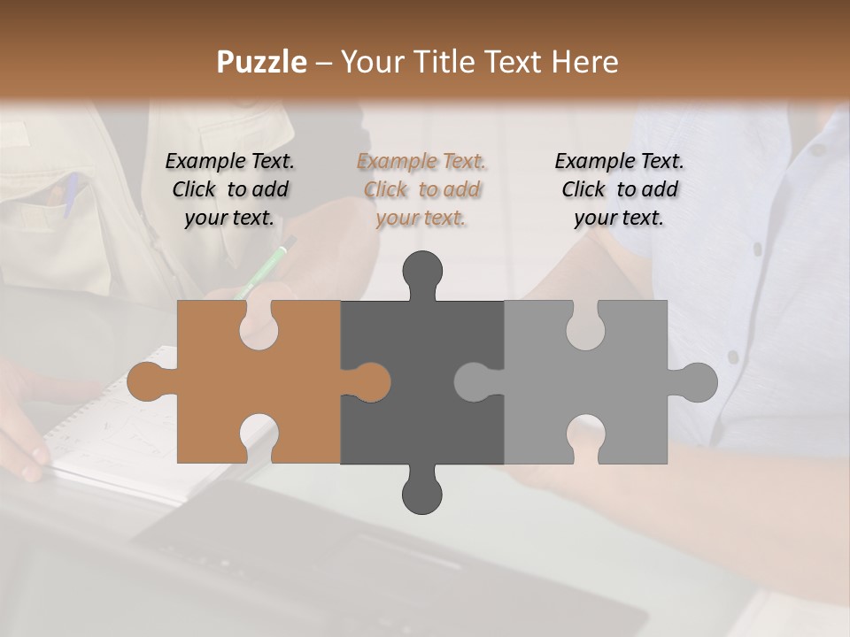 Discussing Retirement Persons PowerPoint Template