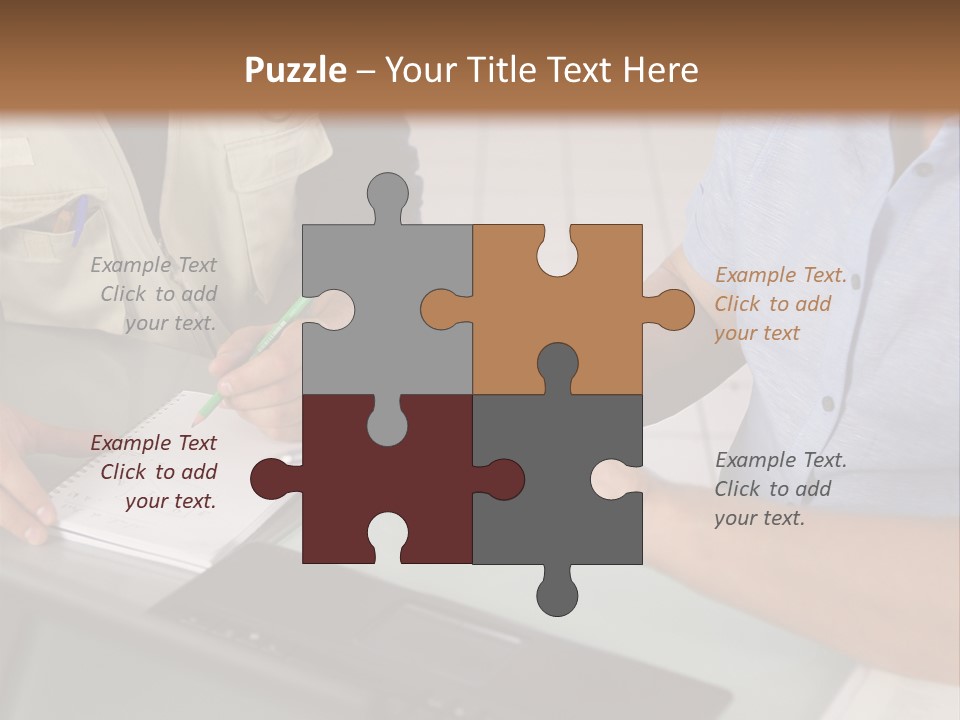 Discussing Retirement Persons PowerPoint Template